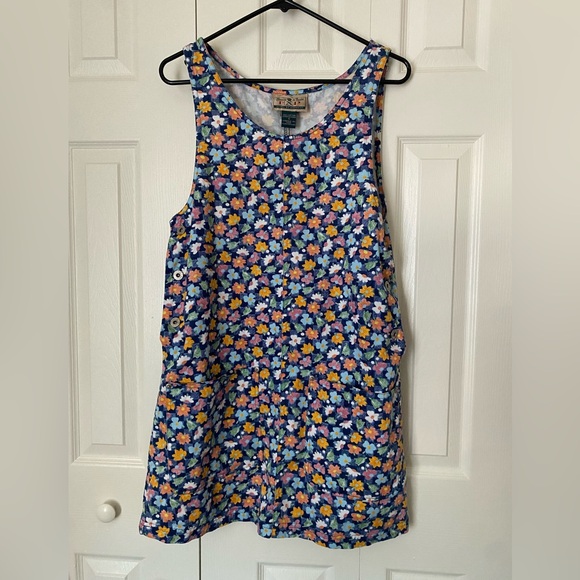 🌸 Floral Express Jeans Dress 🌸 - Picture 1 of 4